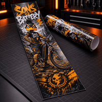 Sons of Battery® - E-MTB Brand & Community Folien & Sticker 60 cm x 14 cm Bad Duck Sons of Battery – E-Bike Akku Sticker & Schutzfolie | Universal, Wunschgröße & CUBE Cut E-Bike-Community