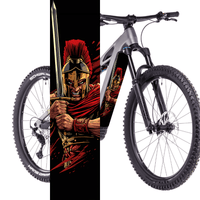 Sons of Battery® - E-MTB Brand & Community Folien & Sticker 60 cm x 14 cm / Centurion 2 Centurion -  Akku Sticker Abdeckung Cover Universal / Schutzfolie / für alle E-Bikes E-Bike-Community
