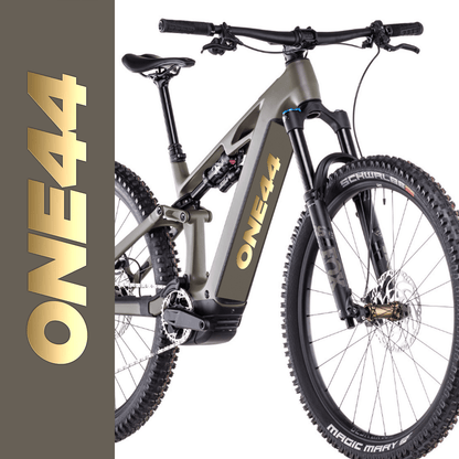 Sons of Battery® - E-MTB Brand & Community Folien & Sticker 60 cm x 14 cm / ONE44 dustyolive´n´gold / One44 CUBE ONE44 / ONE77 -  Akku Sticker Abdeckung Cover Universal / Schutzfolie / für alle E-Bikes CUBE E-Bike-Community