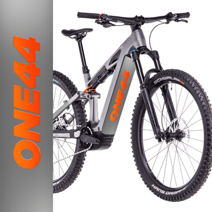 Sons of Battery® - E-MTB Brand & Community Folien & Sticker 60 cm x 14 cm / ONE44 slabgrey´n´orange CUBE ONE44 -  Akku Sticker Abdeckung Cover Universal / Schutzfolie / für alle E-Bikes CUBE E-Bike-Community