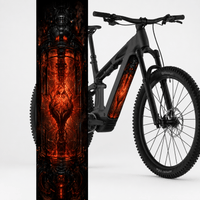 Sons of Battery® - E-MTB Brand & Community Folien & Sticker 60 cm x 14 cm / Reaktor 3 Reaktor -  Akku Abdeckung Cover Universal / Schutzfolie / für alle E-Bikes E-Bike-Community