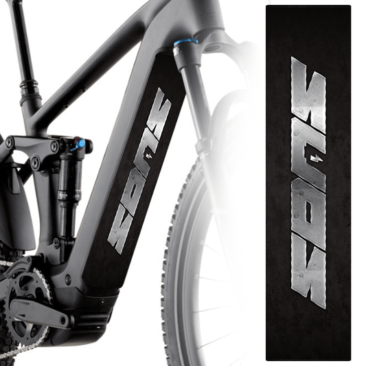 Sons of Battery® - E-MTB Brand & Community Folien & Sticker 60 cm x 14 cm / SONS Verschiedene Designs -  Akku Abdeckung Cover Sticker Universal / Schutzfolie E-Bike-Community