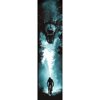Sons of Battery® - E-MTB Brand & Community Folien & Sticker 60 cm x 14 cm / Werwolf Horror Kollektion -  Akku Sticker Abdeckung Universal / Schutzfolie / Unterrohr für alle E-Bikes auch Cube 750 wh oder 625 wh E-Bike-Community