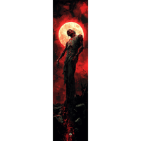 Sons of Battery® - E-MTB Brand & Community Folien & Sticker 60 cm x 14 cm / Zombie Horror Kollektion -  Akku Sticker Abdeckung Universal / Schutzfolie / Unterrohr für alle E-Bikes auch Cube 750 wh oder 625 wh E-Bike-Community