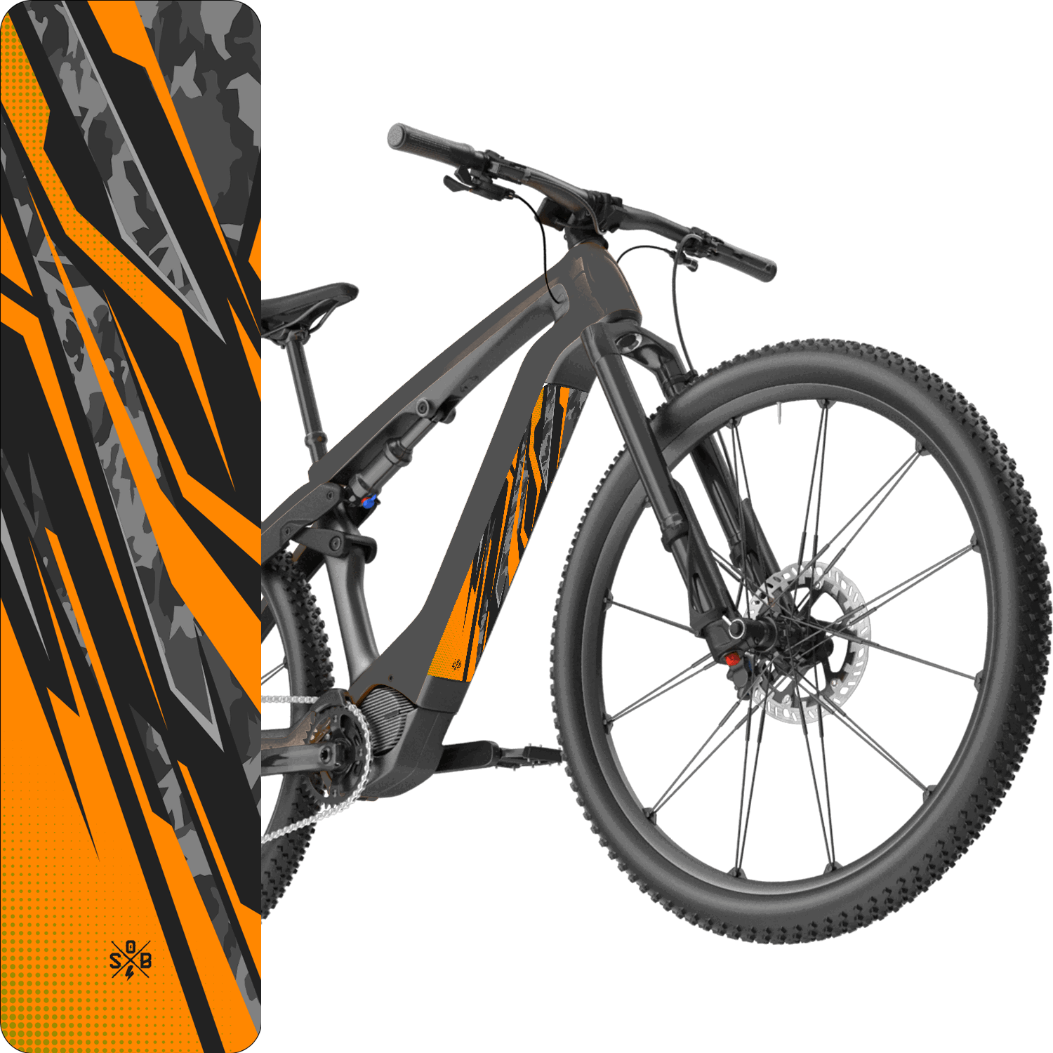 akkuabdeckung cube stereo hybrid 750 CAMOTECH - Akku Abdeckung Cover Universal / Schutzfolie / für alle E-B – Sons of Battery®