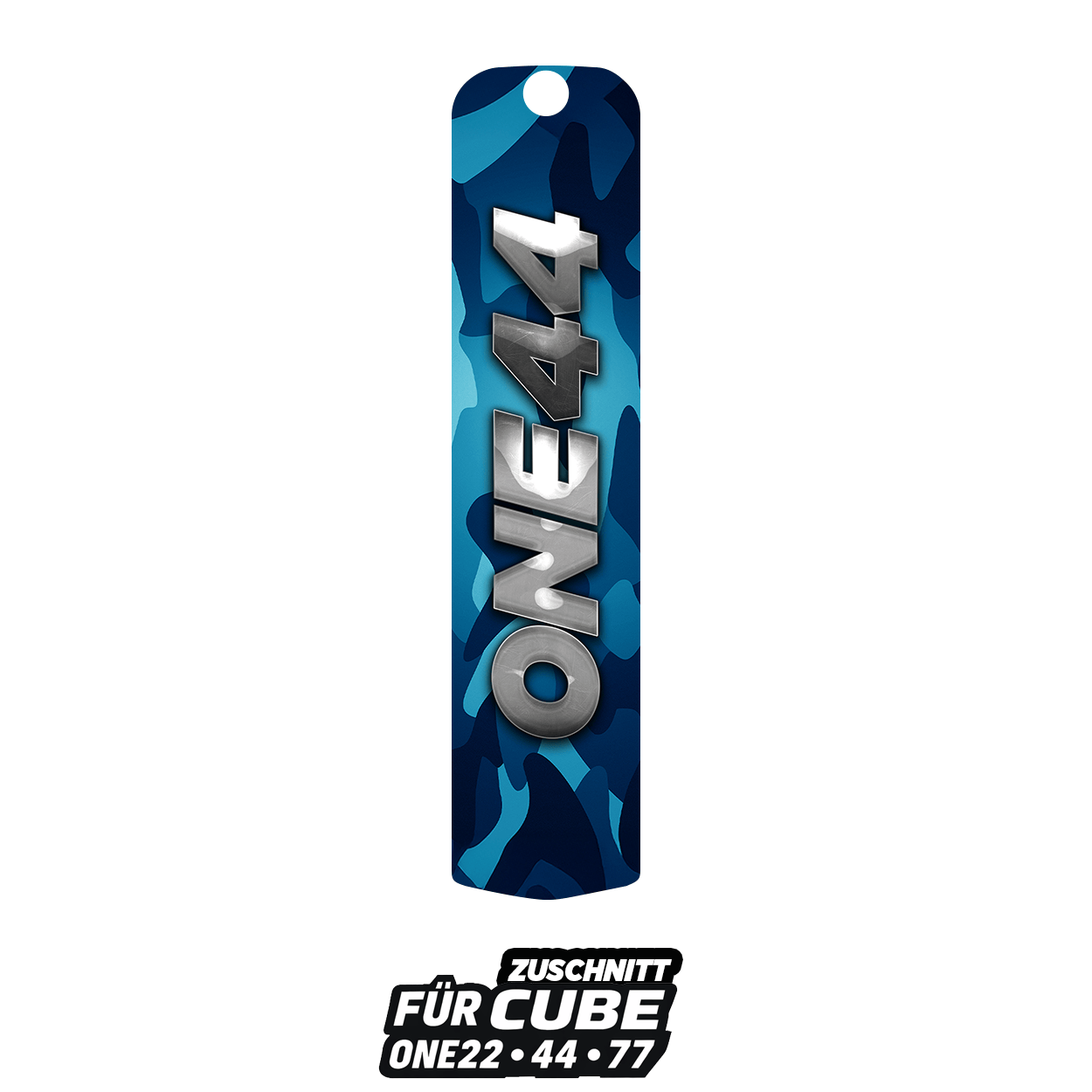 Sons of Battery® - E-MTB Brand & Community Folien & Sticker Cube Akkudeckel Nr: C_4443 - 22/44/77 / ONE44 / Camo Blau CUBE CAMO ONE44 / ONE77 -  Akku Sticker Abdeckung Cover Universal / Schutzfolie / für alle E-Bikes CUBE E-Bike-Community