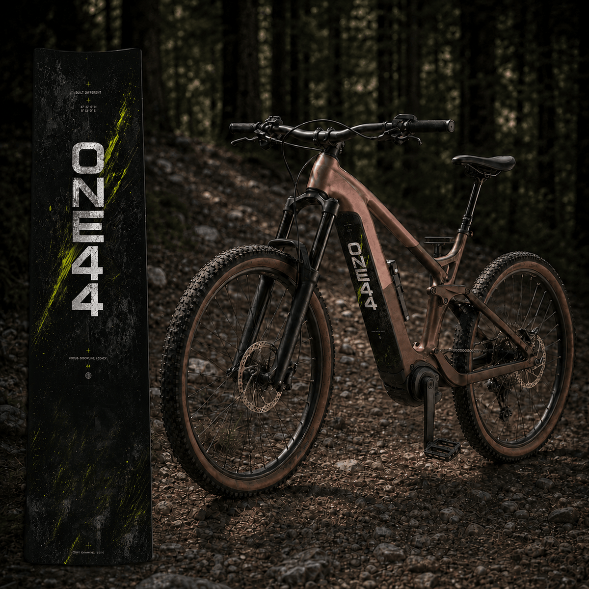 Sons of Battery® - E-MTB Brand & Community Folien & Sticker CUBE Grunge – Akkufolie für ONE44 & ONE77 E-Bike-Community