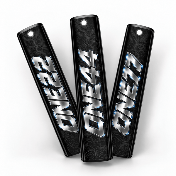 Sons of Battery® - E-MTB Brand & Community Folien & Sticker CUBECUT CHROME TOPO – Akkuabdeckungsfolie für CUBE ONE22 / ONE44 / ONE77 E-Bike-Community