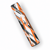 Sons of Battery® - E-MTB Brand & Community Folien & Sticker CYBER ORANGE – E-Bike Akku Sticker & Schutzfolie | Universal & CUBE Cut E-Bike-Community
