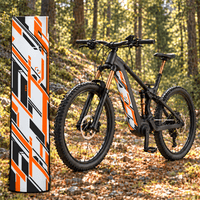 Sons of Battery® - E-MTB Brand & Community Folien & Sticker CYBER ORANGE – E-Bike Akku Sticker & Schutzfolie | Universal & CUBE Cut E-Bike-Community