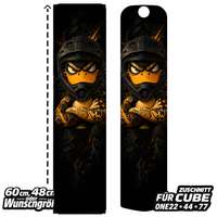 Sons of Battery® - E-MTB Brand & Community Folien & Sticker DOWNHILL DUCK -  Akku Abdeckung Cover Universal / Cube E-Bike-Community