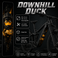Sons of Battery® - E-MTB Brand & Community Folien & Sticker DOWNHILL DUCK -  Akku Abdeckung Cover Universal / Cube E-Bike-Community