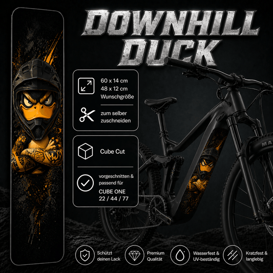 Sons of Battery® - E-MTB Brand & Community Folien & Sticker DOWNHILL DUCK -  Akku Abdeckung Cover Universal / Cube E-Bike-Community