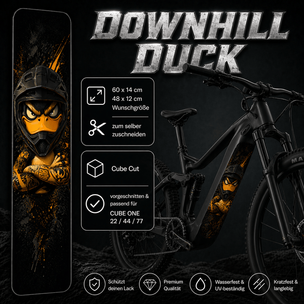Sons of Battery® - E-MTB Brand & Community Folien & Sticker DOWNHILL DUCK -  Akku Abdeckung Cover Universal / Cube E-Bike-Community