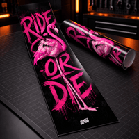 Sons of Battery® - E-MTB Brand & Community Folien & Sticker Flamingo – E-Bike Akku Sticker & Schutzfolie | Universal, Wunschgröße & CUBE Cut E-Bike-Community