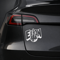 Sons of Battery - E-MTB Brand & Community Folien & Sticker FUCK ELON  - Auto Vinyl Sticker E-Bike-Community