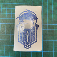 Sons of Battery® - E-MTB Brand & Community Folien & Sticker Galactic Blue / 7 x 4 cm Sons of Battery "Hai" Folie E-Bike-Community