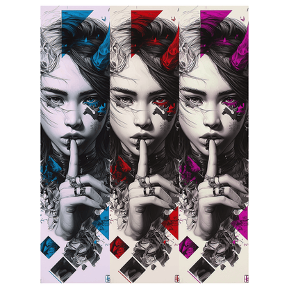 Sons of Battery® - E-MTB Brand & Community Folien & Sticker Girl -  Akku Abdeckung Cover Universal / Schutzfolie / für alle E-Bikes E-Bike-Community