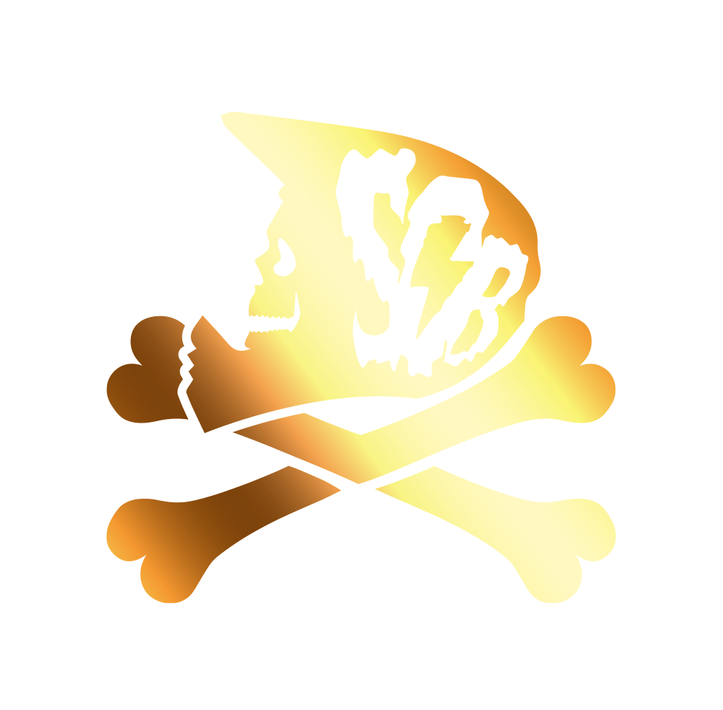 Sons of Battery® - E-MTB Brand & Community Folien & Sticker Gold / 5 x 5 cm BREMSENMANN -  FOLIE (Halloween Limited) E-Bike-Community