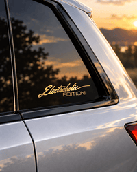 Sons of Battery® - E-MTB Brand & Community Folien & Sticker Gold Electroholic Edition – Folienplot fürs E-Auto E-Bike-Community