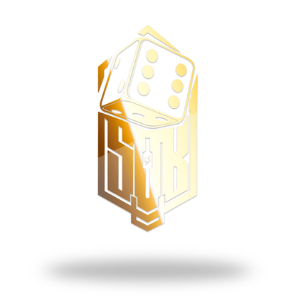 Sons of Battery® - E-MTB Brand & Community Folien & Sticker Gold (Glanz) / 8 x 4 cm / 6er "Cube / Würfel" Folie - SoB - E-Bike-Community