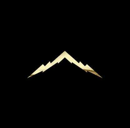 Sons of Battery - E-MTB Brand & Community Folien & Sticker Gold (Spiegelnd) / Mountain 2 Mountain / Berg -  Vinyl Sticker / Aufkleber E-Bike-Community