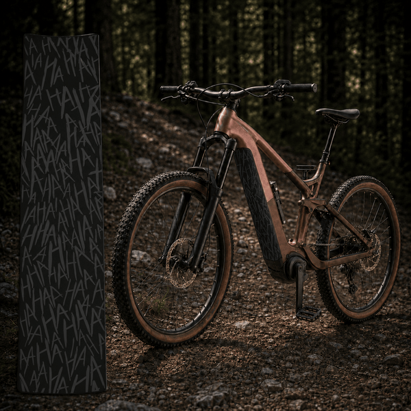 Sons of Battery® - E-MTB Brand & Community Folien & Sticker Hahaha Joker Crazy – E-Bike Akku Sticker & Schutzfolie | Universal, Wunschgröße & CUBE Cut E-Bike-Community