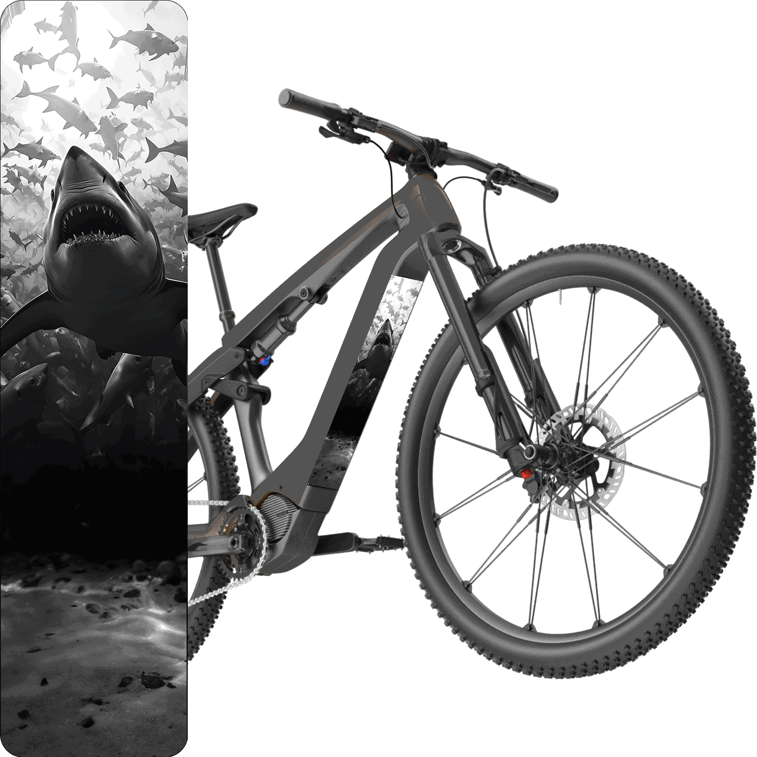 akkuabdeckung cube stereo hybrid 750 Hai - Akku Abdeckung Cover Universal / Schutzfolie / für alle E-Bikes – Sons of Battery®