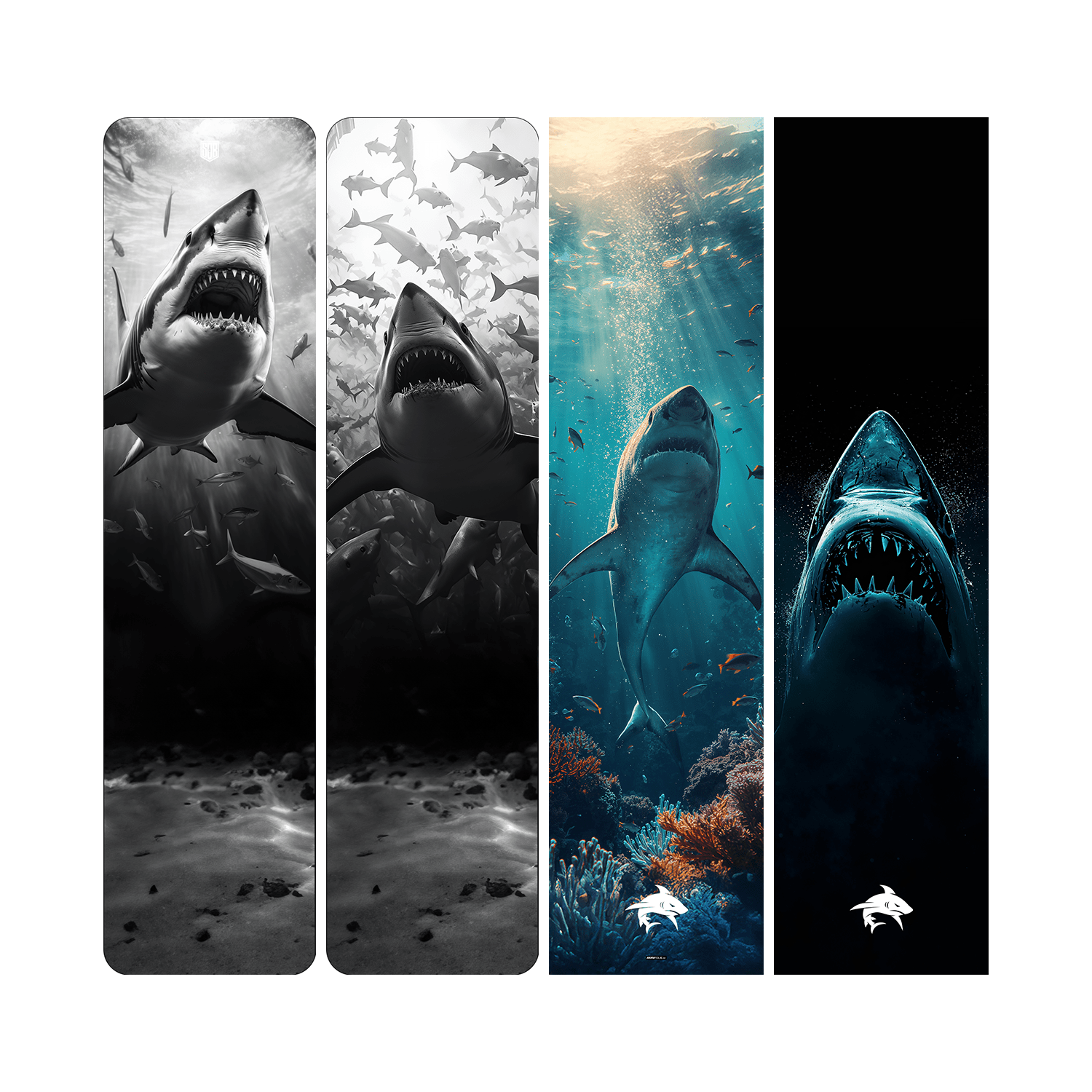 Sons of Battery® - E-MTB Brand & Community Folien & Sticker Hai -  Akku Abdeckung Cover Universal / Schutzfolie / für alle E-Bikes z.B Haibike E-Bike-Community