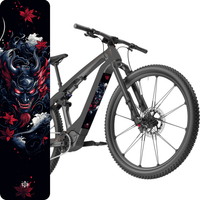 Sons of Battery® - E-MTB Brand & Community Folien & Sticker Hannya Daemon 2 -  Akku Sticker Abdeckung Cover Universal / Schutzfolie / Unterrohr für alle E-Bikes auch Cube 750 wh oder 625 wh E-Bike-Community