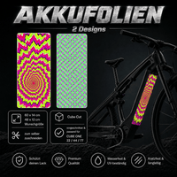 Sons of Battery® - E-MTB Brand & Community Folien & Sticker Illusion -  Akku Abdeckung Cover Universal / Cube E-Bike-Community