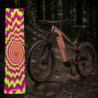 Sons of Battery® - E-MTB Brand & Community Folien & Sticker Illusion – E-Bike Akku Sticker & Schutzfolie | Universal, Wunschgröße & CUBE Cut E-Bike-Community