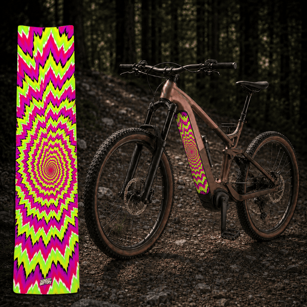 Sons of Battery® - E-MTB Brand & Community Folien & Sticker Illusion – E-Bike Akku Sticker & Schutzfolie | Universal, Wunschgröße & CUBE Cut E-Bike-Community
