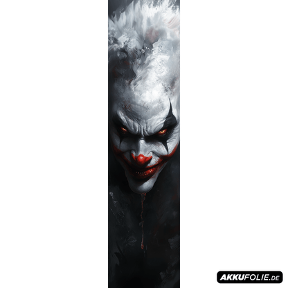 Sons of Battery® - E-MTB Brand & Community Folien & Sticker Joker Clown 1 -  Akku Sticker Abdeckung Universal / Schutzfolie / für alle E-Bikes E-Bike-Community