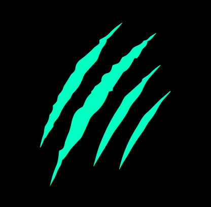 Sons of Battery® - E-MTB Brand & Community Folien & Sticker Kratzer / Klaue / Monster E-Bike-Community