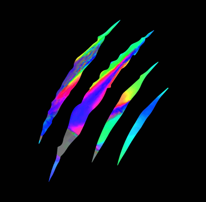 Sons of Battery® - E-MTB Brand & Community Folien & Sticker Kratzer / Klaue / Monster E-Bike-Community