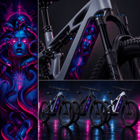 Sons of Battery® - E-MTB Brand & Community Folien & Sticker Medusa – E-Bike Akku Sticker & Schutzfolie | Universal, Wunschgröße & CUBE Cut E-Bike-Community