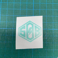 Sons of Battery - E-MTB Brand & Community Folien & Sticker Mint Diamond Vinyl Sticker - SoB - E-Bike-Community