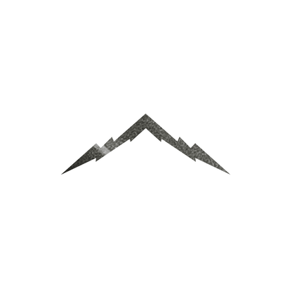Sons of Battery - E-MTB Brand & Community Folien & Sticker Mountain 3 / Graphit Metallic / 5 cm Mountain / Berg -  Vinyl Sticker / Aufkleber E-Bike-Community