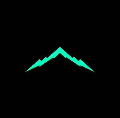 Sons of Battery - E-MTB Brand & Community Folien & Sticker Mountain 3 / Mint / 5 cm Mountain / Berg -  Vinyl Sticker / Aufkleber E-Bike-Community