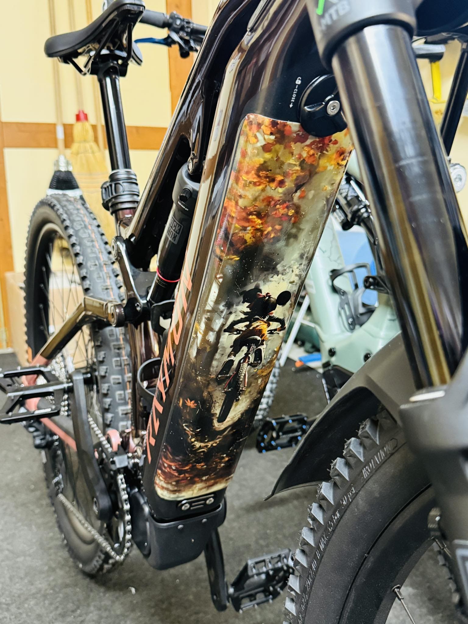 mountainbike folie Mouse rides MTB - Akku Abdeckung Cover Universal / Schutzfolie / für a – Sons of Battery®