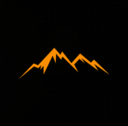 Sons of Battery - E-MTB Brand & Community Folien & Sticker Neonorange / Mountain 3 Mountain / Berg -  Vinyl Sticker / Aufkleber E-Bike-Community