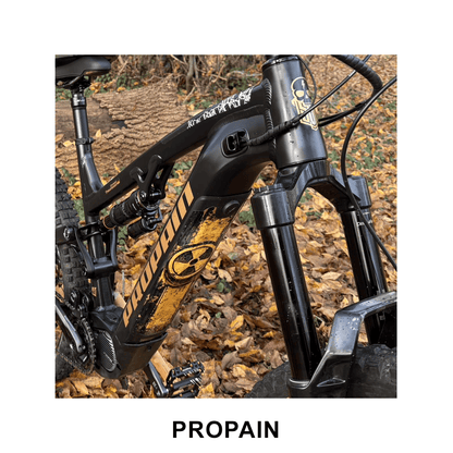 Sons of Battery® - E-MTB Brand & Community Folien & Sticker Nuklear -  Akku Abdeckung Cover Universal / Schutzfolie / für alle E-Bikes E-Bike-Community