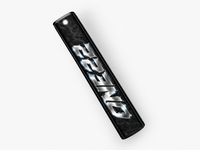 Sons of Battery® - E-MTB Brand & Community Folien & Sticker ONE22 CUBECUT CHROME TOPO – Akkuabdeckungsfolie für CUBE ONE22 / ONE44 / ONE77 E-Bike-Community