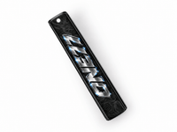 Sons of Battery® - E-MTB Brand & Community Folien & Sticker ONE77 CUBECUT CHROME TOPO – Akkuabdeckungsfolie für CUBE ONE22 / ONE44 / ONE77 E-Bike-Community