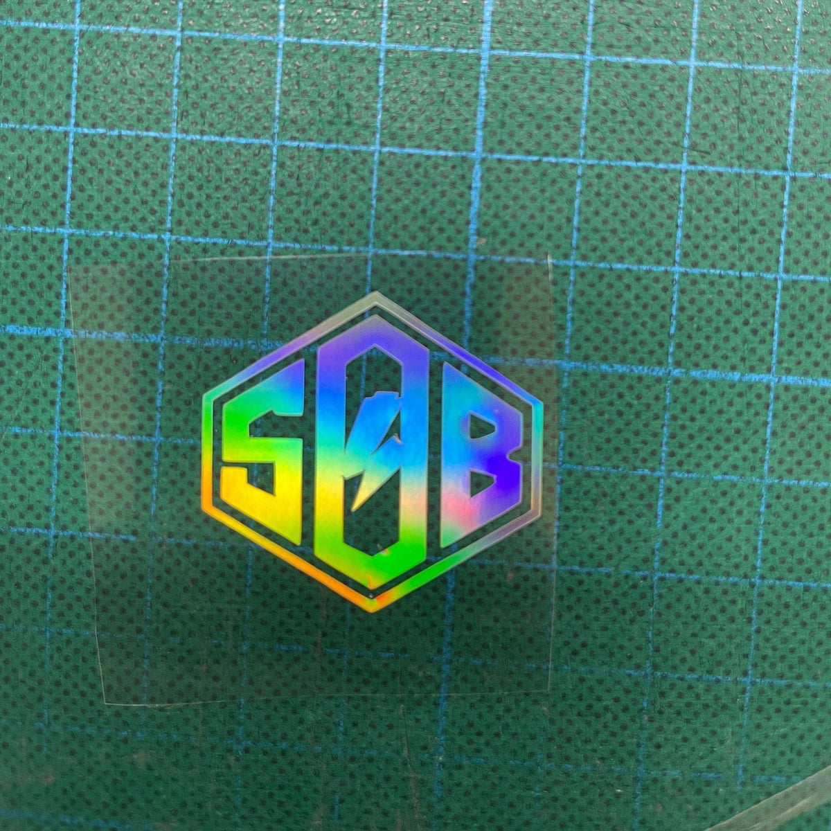 Sons of Battery - E-MTB Brand & Community Folien & Sticker Rainbow Diamond Vinyl Sticker - SoB - E-Bike-Community