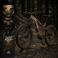 Sons of Battery® - E-MTB Brand & Community Folien & Sticker Ride or Die Samurai – E-Bike Akku Sticker & Schutzfolie | Universal, Wunschgröße & CUBE Cut E-Bike-Community