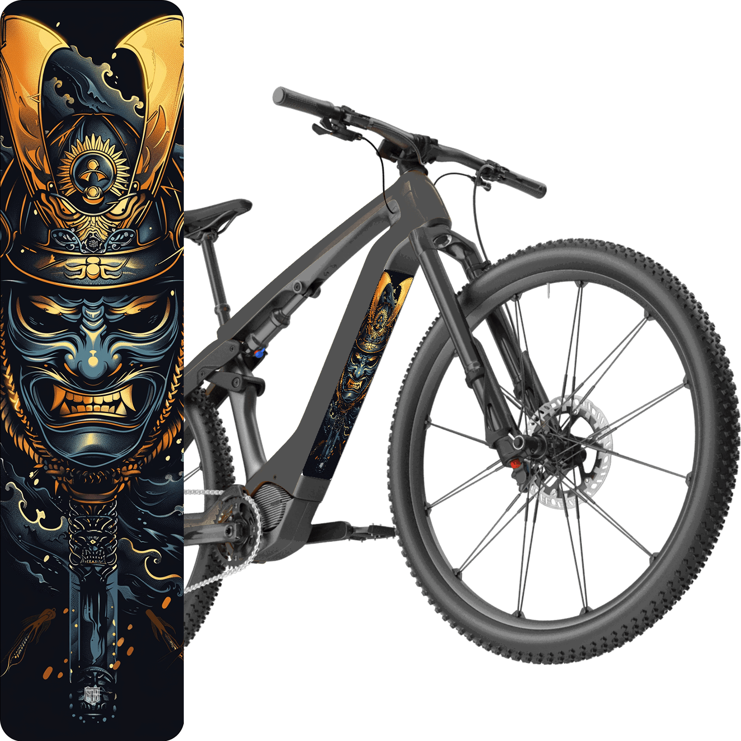 cube e bike akku abdeckung Samurai - Akku Abdeckung Cover Universal / Schutzfolie / für alle E-Bi – Sons of Battery®