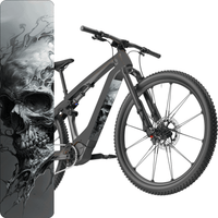 Sons of Battery® - E-MTB Brand & Community Folien & Sticker Skull 1 -  Akku Abdeckung Cover Universal / Schutzfolie / Unterrohr für alle E-Bikes auch Cube 750 wh oder 625 wh E-Bike-Community