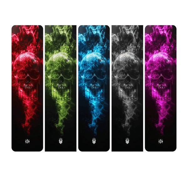 Sons of Battery® - E-MTB Brand & Community Folien & Sticker Skullgang Glow (Totenkopf Aufkleber) -  Akku Sticker Abdeckung Cover Universal / Schutzfolie / für alle E-Bikes E-Bike-Community